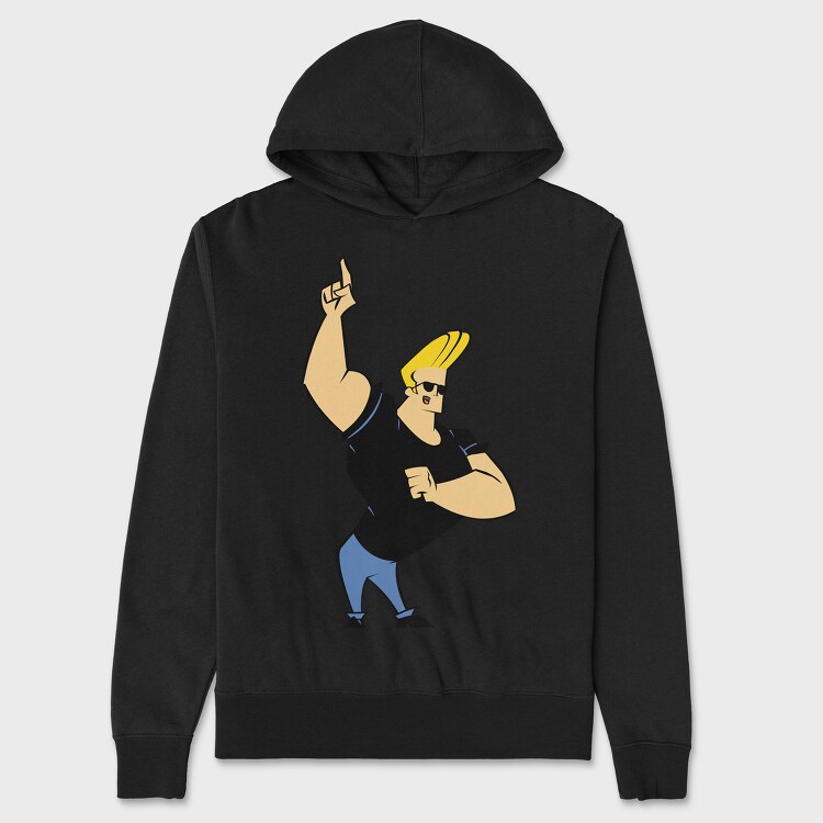 Hanorac Barbati (Unisex), Cartoon Retro Johny Bravo 1