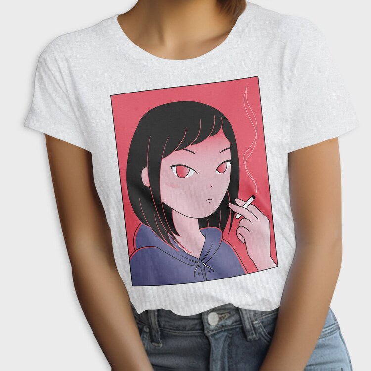 Smoke Red Eyes, Tricou Femei