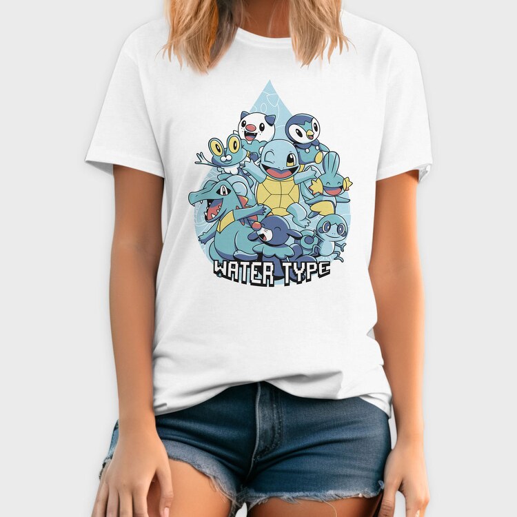 Water Type Squad, Tricou Barbati (Unisex)