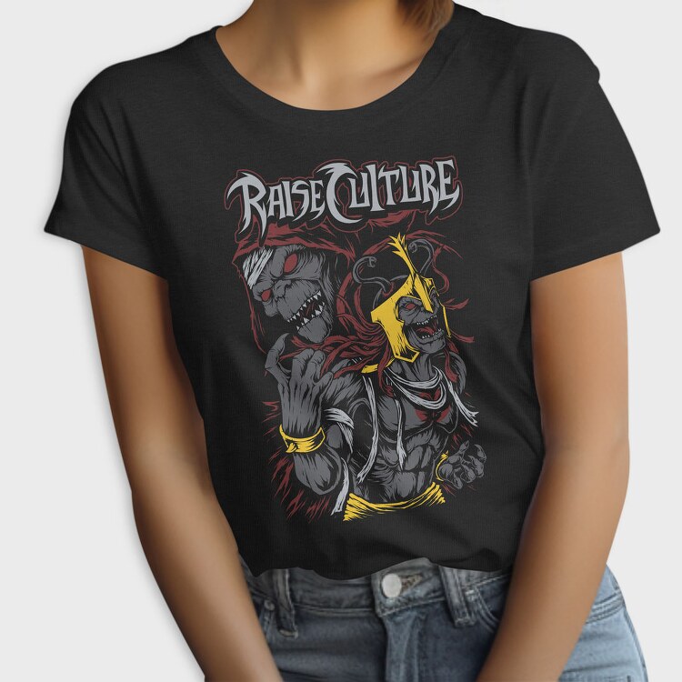 Raise Culture Skull, Tricou Femei