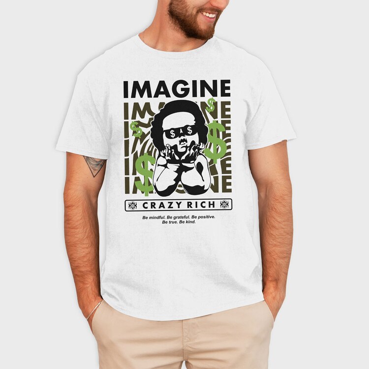 Imagine 2 1, Tricou Barbati (Unisex)