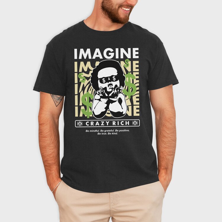 Imagine 2 2, Tricou Barbati (Unisex)