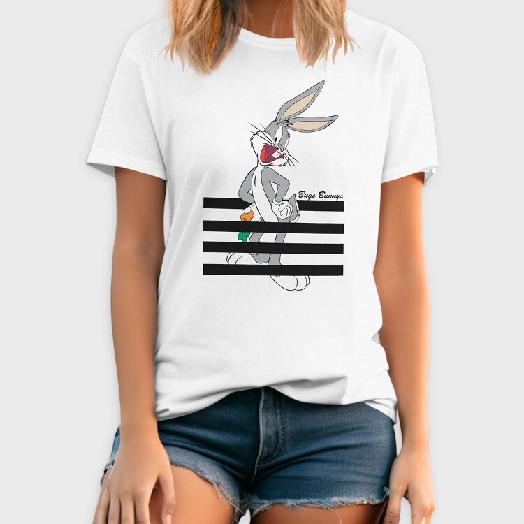Bunny Carrot Chase, Tricou Barbati (Unisex)