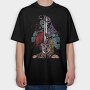 Soul Of The Warrior, Tricou Oversize Barbati (Unisex)