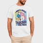 Kinda Busy Teacher Dog, Tricou Barbati (Unisex)