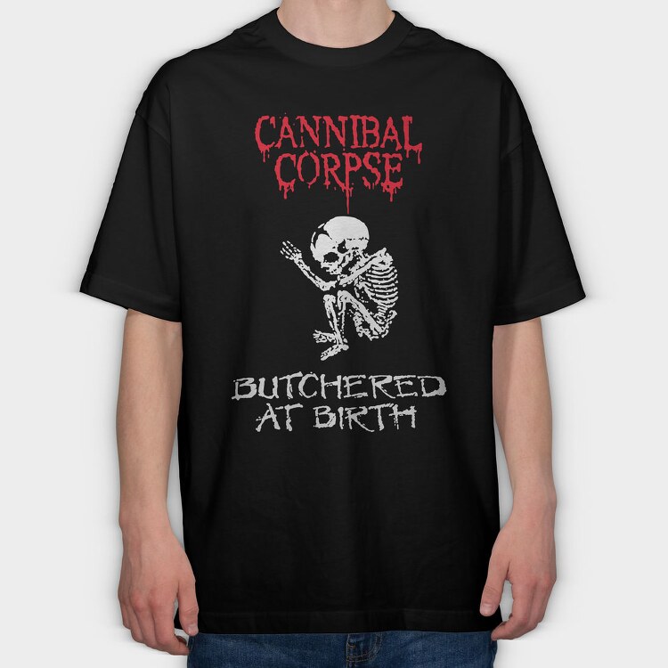 Cannibal Corpse Blood, Tricou Oversize Barbati (Unisex)