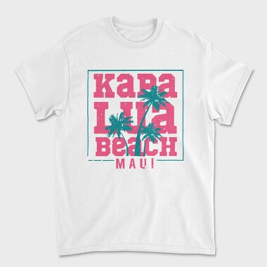 Kapalua Beach, Tricou Barbati (Unisex)