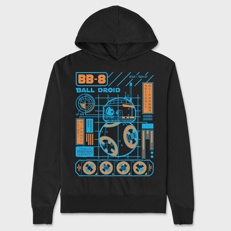 Star Wars 2, Hanorac Oversize Barbati (Unisex)