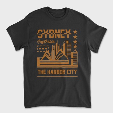 Sydney, Tricou Barbati (Unisex)
