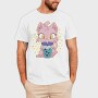 Cat Bubble Tea, Tricou Barbati (Unisex)