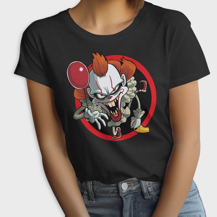 Evil Clown Scream, Tricou Femei