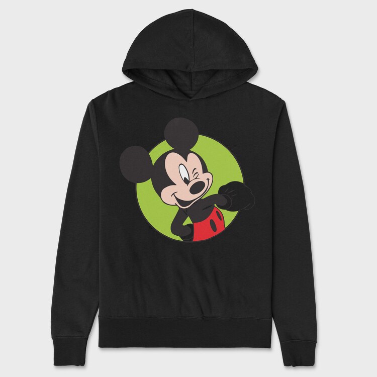 Hanorac Barbati (Unisex), Cartoon Retro Mickey Mouse 2