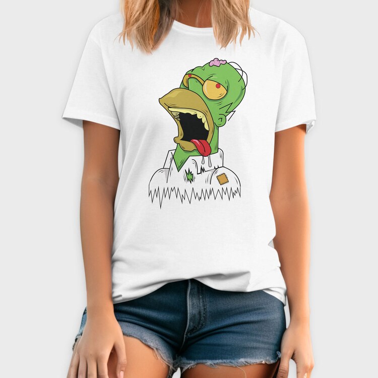 Zombie Tongue Out, Tricou Barbati (Unisex)