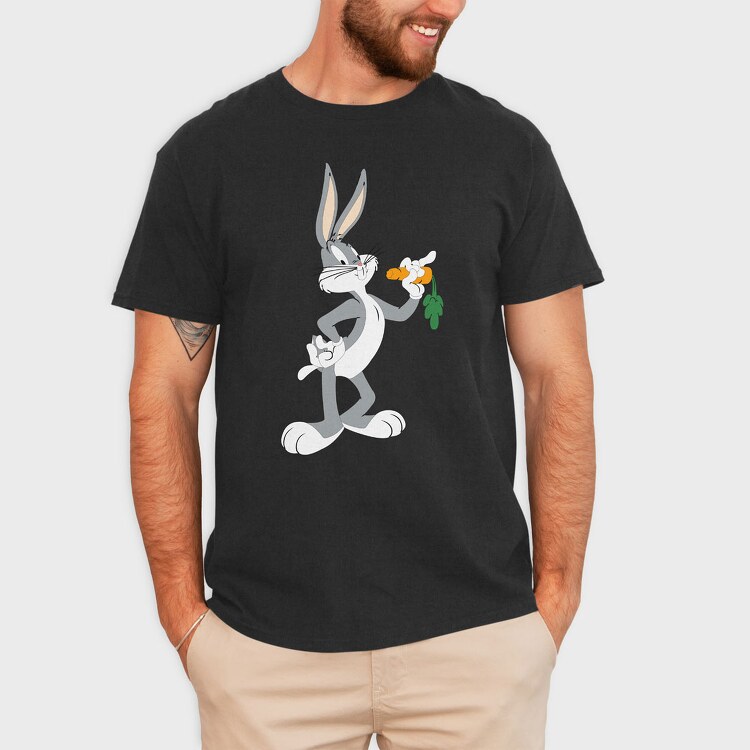 Cartoon Retro Bugs Bunny 4, Tricou Barbati (Unisex)