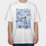 Squirtle Splash, Tricou Oversize Barbati (Unisex)