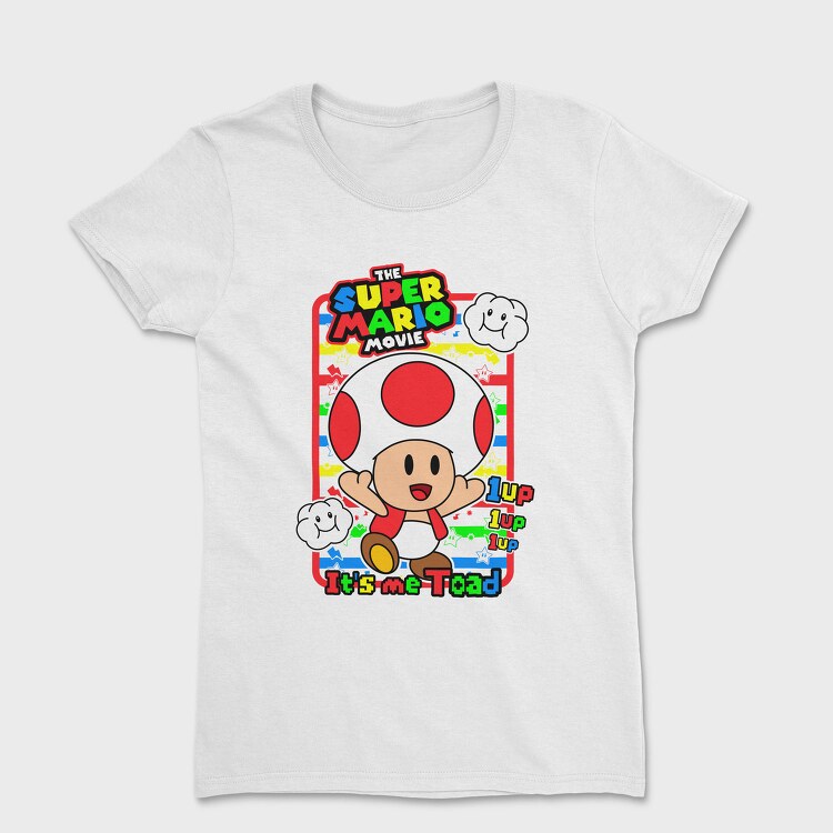 Toad 1up Movie, Tricou Femei