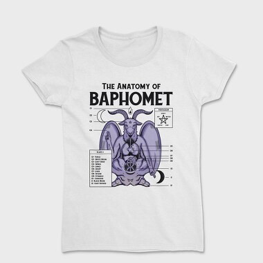Baphomet Anatomy, Tricou Femei