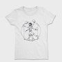 Basketball Vitruvian Man, Tricou Femei