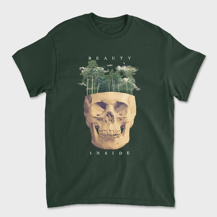 Beauty Inside, Tricou Barbati (Unisex)