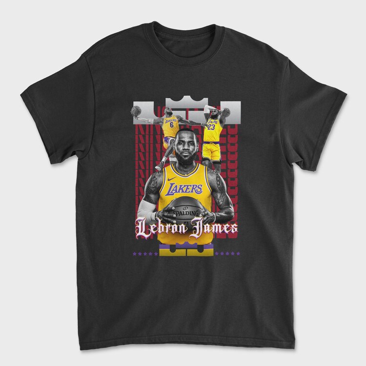 Lebron Art 2, Tricou Barbati (Unisex)