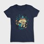 Cottagecore Moshrooms Frogs, Tricou Femei