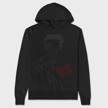 Betty Boop 68, Hanorac Oversize Barbati (Unisex)