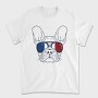 Frenchie Dog, Tricou Barbati (Unisex)