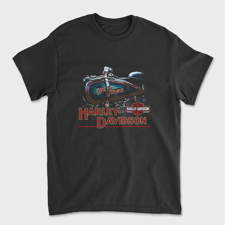 Harley Davidson Bike Ride 2, Tricou Barbati (Unisex)