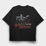 Harley Davidson Bike Ride 2, Tricou Oversize Barbati (Unisex)