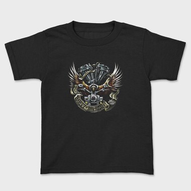 Harley Eagle Biker Flag 2, Tricou Copii