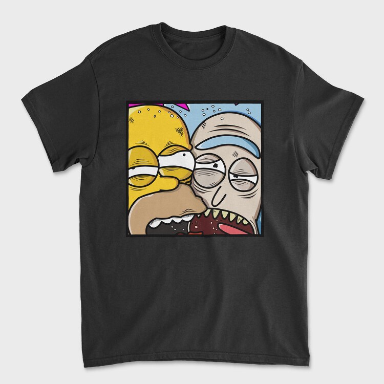 Tricou Barbati (Unisex), Rick and Morty 3