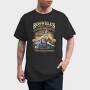 Boswell Music City Biker Girl Nashville, Tricou Barbati (Unisex)
