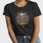 Harley Davidson Wreath Stars Bike, Tricou Femei
