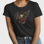 Harley Eagle Biker Flag, Tricou Femei