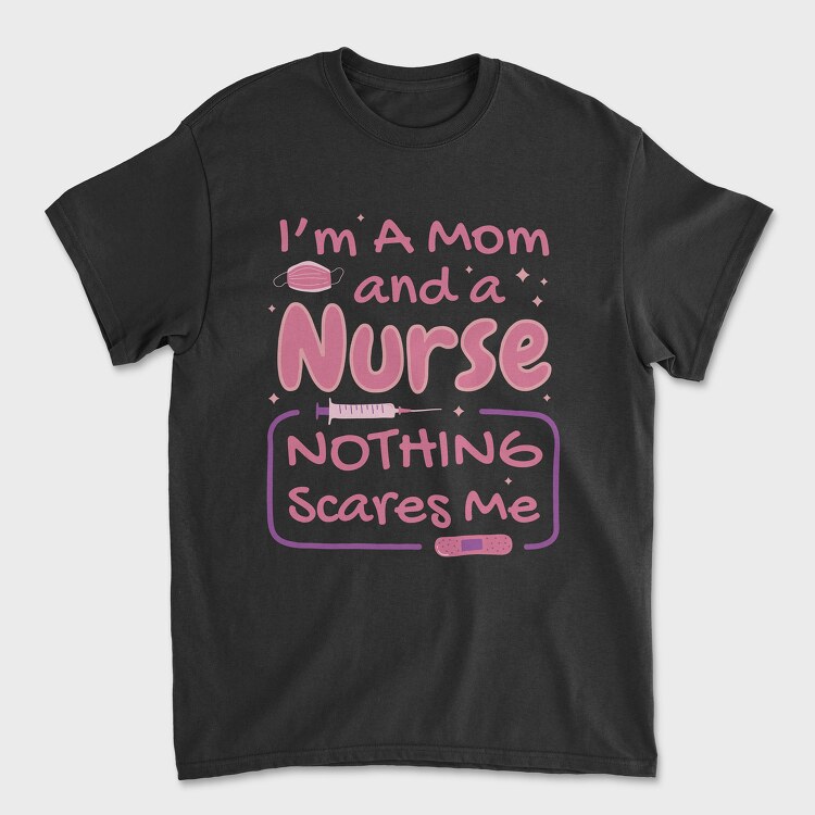 Mom and Nurse, Tricou Barbati (Unisex)