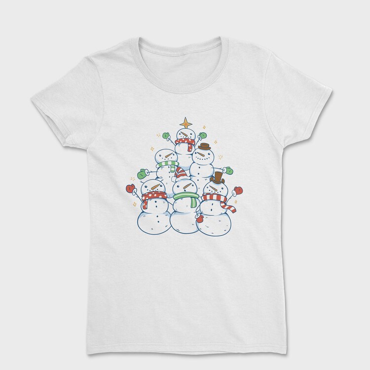 Snowman Tree, Tricou Femei