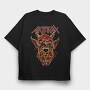 Anthrax Devil Pentagram, Tricou Oversize Barbati (Unisex)