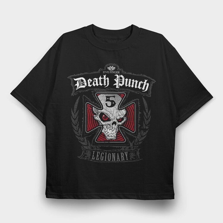 Death Bell Legionary Eyes, Tricou Oversize Barbati (Unisex)