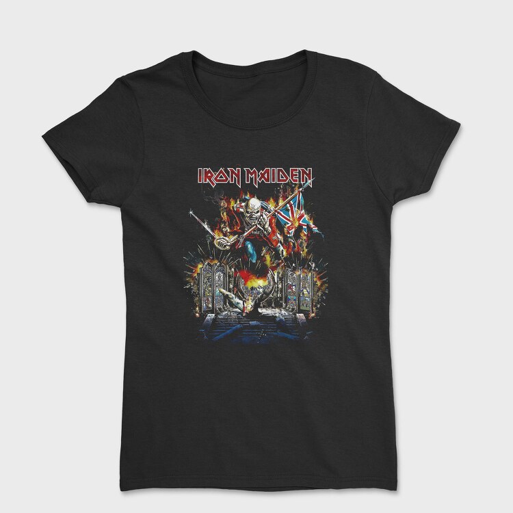 Iron Maiden British Fire, Tricou Femei