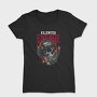Killswitch Engage Skull Flames, Tricou Femei