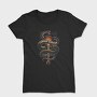 Lynnyrd Skynyrd Flames Flag Snake 2, Tricou Femei