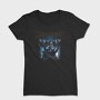 Megadeth Robot Face Eyes, Tricou Femei