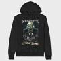 Megadeth Skull Planet Flames 2, Hanorac Oversize Barbati (Unisex)