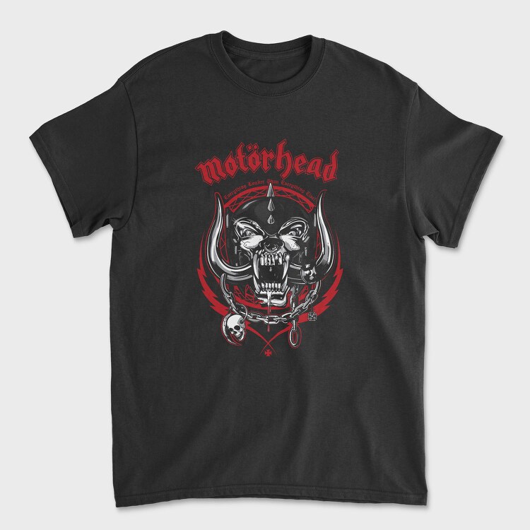 Motorhead Devil Skull Chains, Tricou Barbati (Unisex)