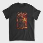 Slayer Skull Flames Crosses 2, Tricou Barbati (Unisex)