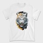 Tiger Fire, Tricou Barbati (Unisex)