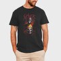 Slayer Skull Flames Crosses, Tricou Barbati (Unisex)