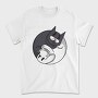 Yin Yang Cat and Dog, Tricou Barbati (Unisex)