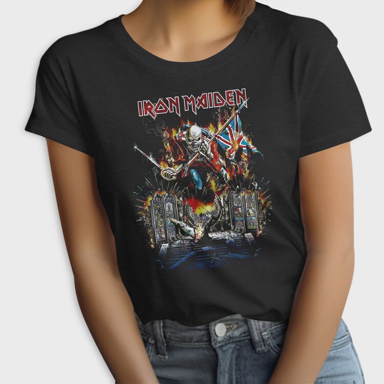 Iron Maiden British Fire, Tricou Femei