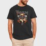Trivium Skeleton Wings Flames 2, Tricou Barbati (Unisex)